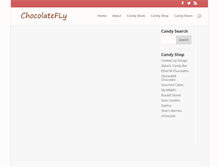 Tablet Screenshot of chocolatefly.com